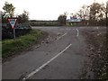 Road junction near Longtown