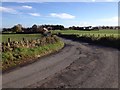 Minor road near Lochmaben