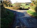 Road junction near Shieldhill