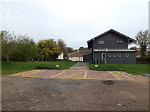TM3569 : Rear of The Assembly Hall (Peasenhall Village Hall) by Geographer