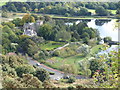 NT2872 : View from above Duddingston by kim traynor