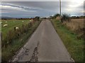 Minor road near Braefindon Farm