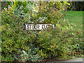 Stour Close sign