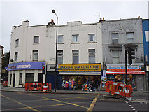 TQ3185 : Holloway Road shops (1) by Stephen Craven