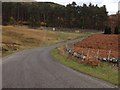 Minor road near Strathanmore