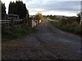 End of the public road near Glackmore