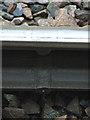 Welded rail joint at Corkerhill railway station