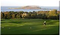 O2838 : Howth Golf Club from Deer Park Hotel by Hywel Williams