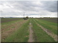 Anserdam Drain and the bridleway to Blacktoft