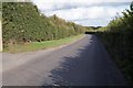 Elm Road - entering Sherborne St John