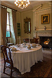 TF4509 : Dining Room, Peckover House, Wisbech, Cambridgeshire by Christine Matthews