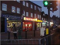 TQ2087 : Shops on Church Lane, Kingsbury by David Howard