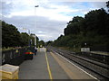 The view south east from Dronfield station