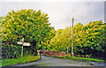 Kirkbride: on B5307 near site of former station, 2002