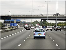 TQ0376 : M25 near Heathrow by David Dixon