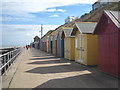 Beach huts on East Promenade