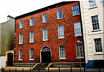 C4316 : Derry - Bishop Street Within - Red Brick Apartment Building by Joseph Mischyshyn