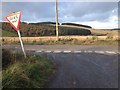 Road junction near Deskford