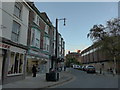 Looking northwest up Bath Street