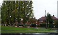 Semi-detached houses, Hunters Way, WGC