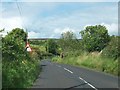 Approaching a right hand bend on the Gaults Road, Glenballyeamon