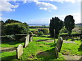 Churchyard, Tidenham church