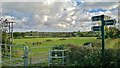 Across the fields to Stanton Hill