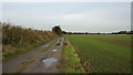 Farm access road alongside Earnshaw