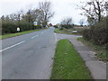 The A588 by its junction with Moss House Lane