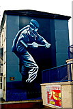 C4316 : Derry - Bogside - Operation Motorman ( Summer Invasion ) Mural by Joseph Mischyshyn