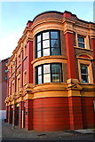 C4317 : Derry - Colourful Orange Building by Joseph Mischyshyn