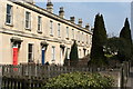 Terraced houses in Lower Bristol Road Bath