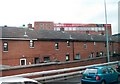 Houses by the M2 and Cityside Retail Estate from the Westlink