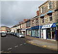 Glebe Street shops in Penarth