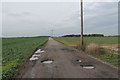 Access road to Saundby Park Farm