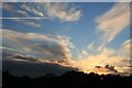 Evening sky at Potteric Carr