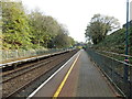 Skewen railway station from the west