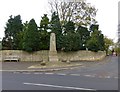 NZ2289 : War memorial In Longhirst Village by Russel Wills