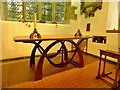 SJ3058 : Altar table in St Cynfarch by Richard Hoare