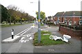 Discarded WC pans by A452 Chester Road, Pype Hayes
