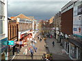 SJ7687 : Saturday shoppers in Altrincham by Anthony O'Neil