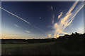 Evening sky in Cuckney