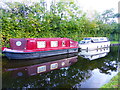 Boats moored at Govilon