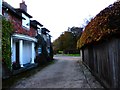 Bridleway from the south east arrives at Stoughton