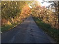 Private road to Castle Hotel, Huntly