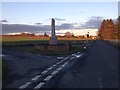 War memorial near Brideswell