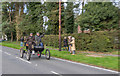 1902 Oldsmobile passes through Staplefield Village Centre, Sussex