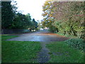 Car park for Hale Barns Cricket Club