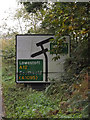 TM4576 : Roadsign on the A145 London Road by Geographer