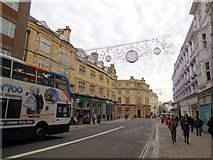 TQ3104 : Christmas Decorations on North Street 2013 by Paul Gillett